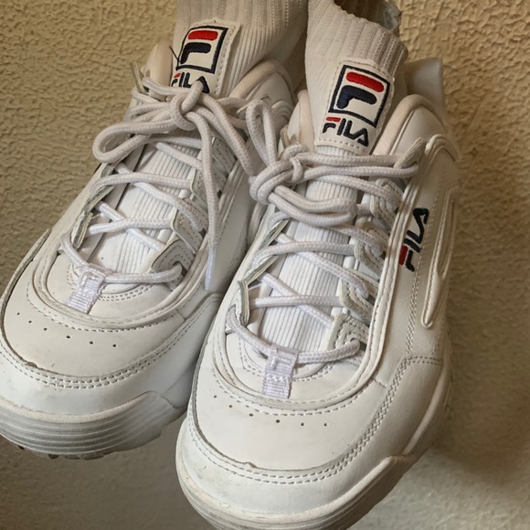 fila disruptor ii sock mesh